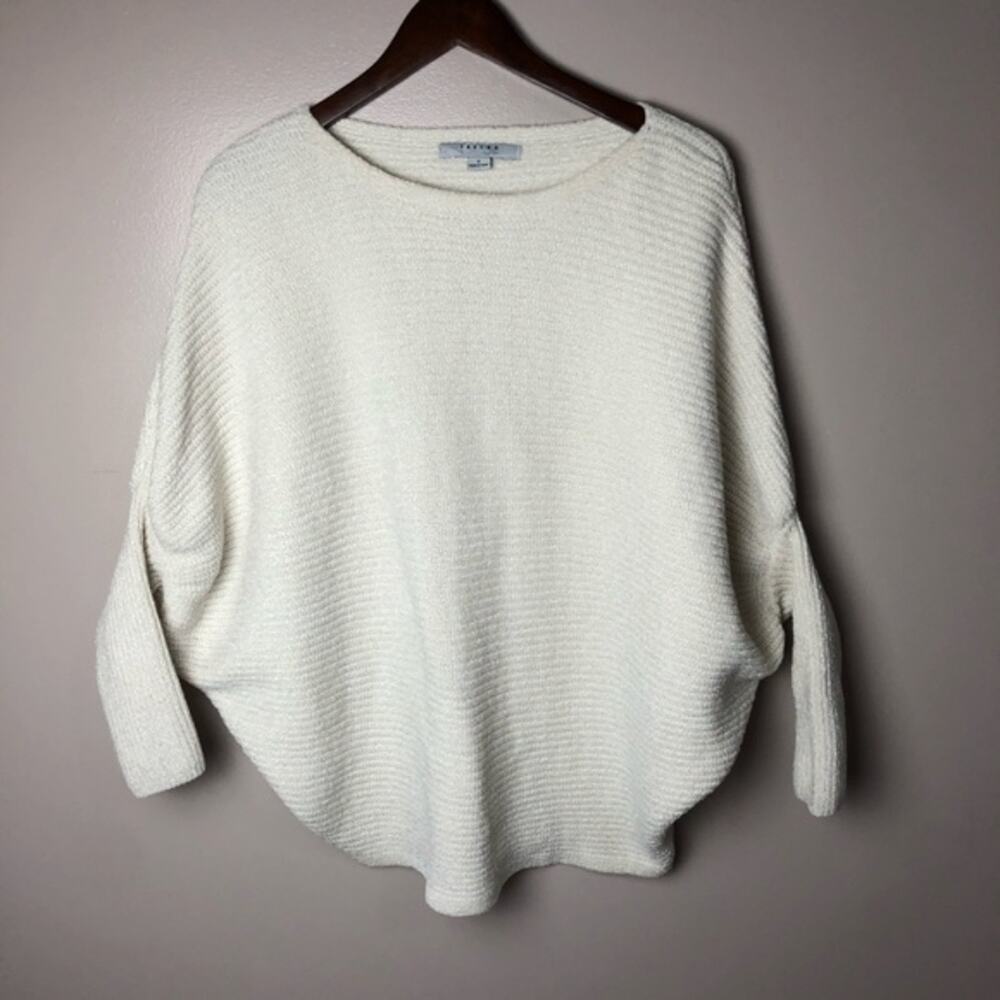 FAVLUX Sweaters | Favlux Cream Velvet Knit Sweater Small
